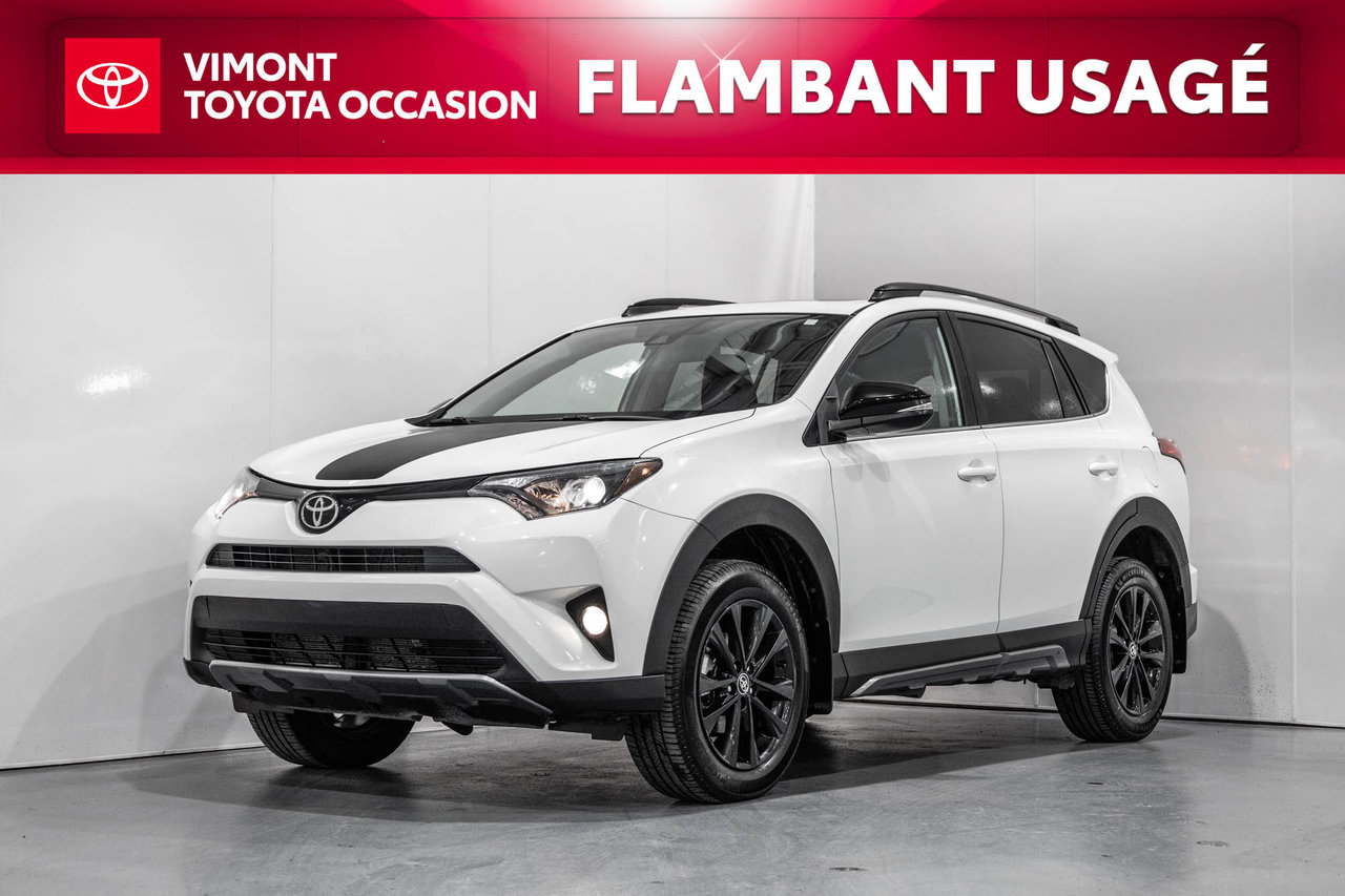 2018 Toyota RAV4 TRAIL / REMORQUAGE 3500LBS / TOIT OUVRANT+++-0