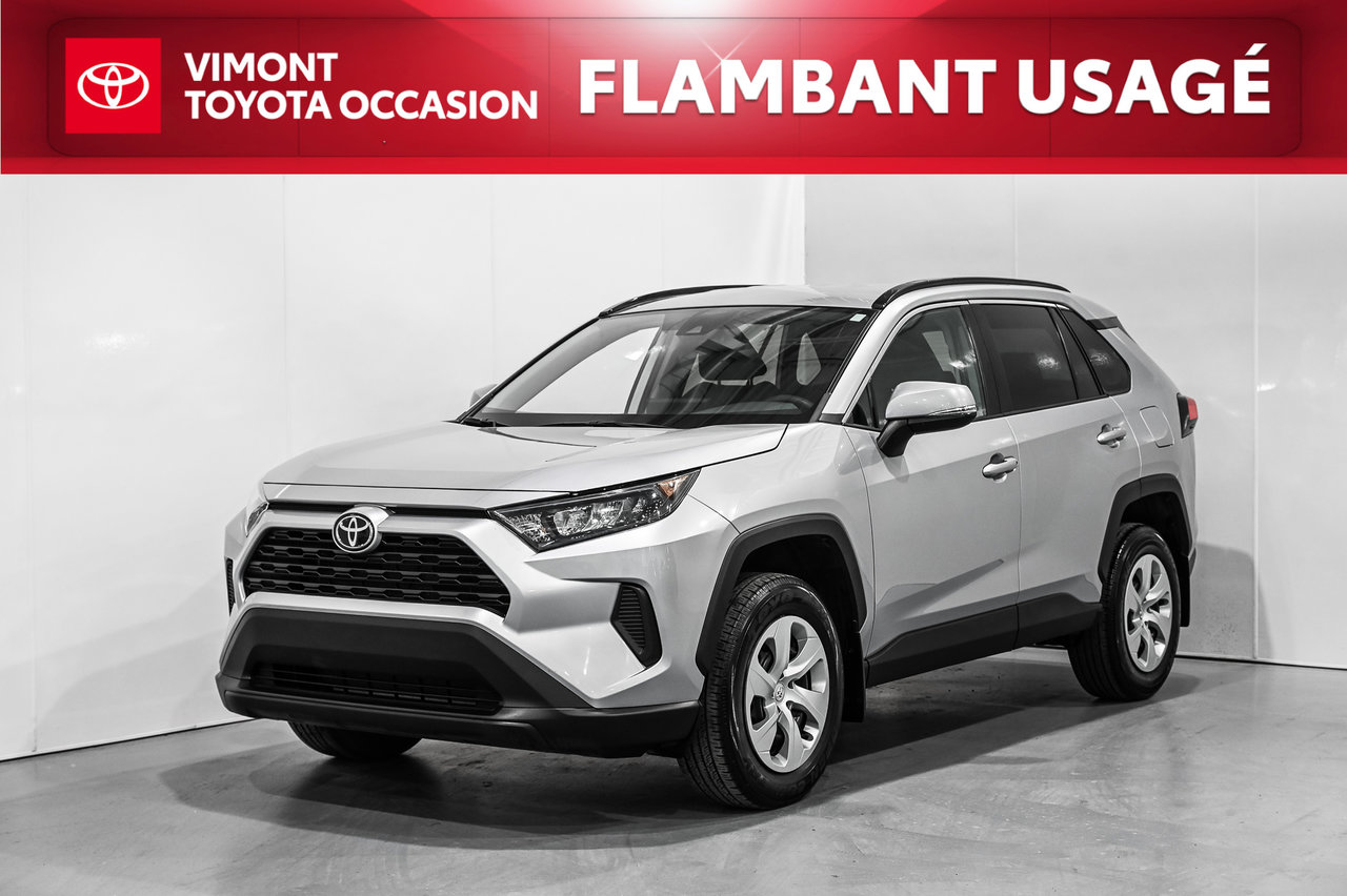 2021 Toyota RAV4 LE / FWD / APPLE CARPLAY / CAMÉRA DE RECUL ++-0