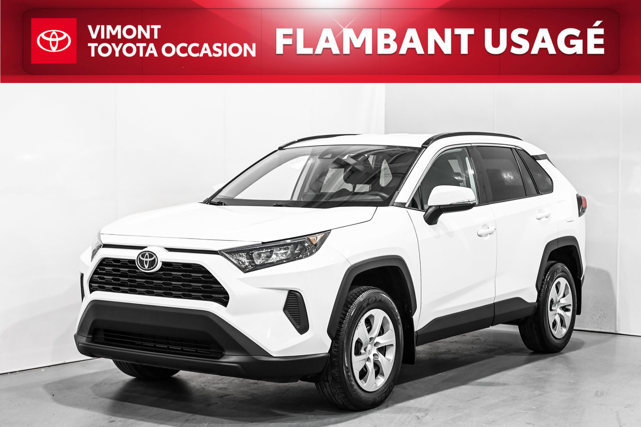 2021 Toyota RAV4 LE / FWD / APPLE CARPLAY / CAMÉRA DE RECUL +++-0