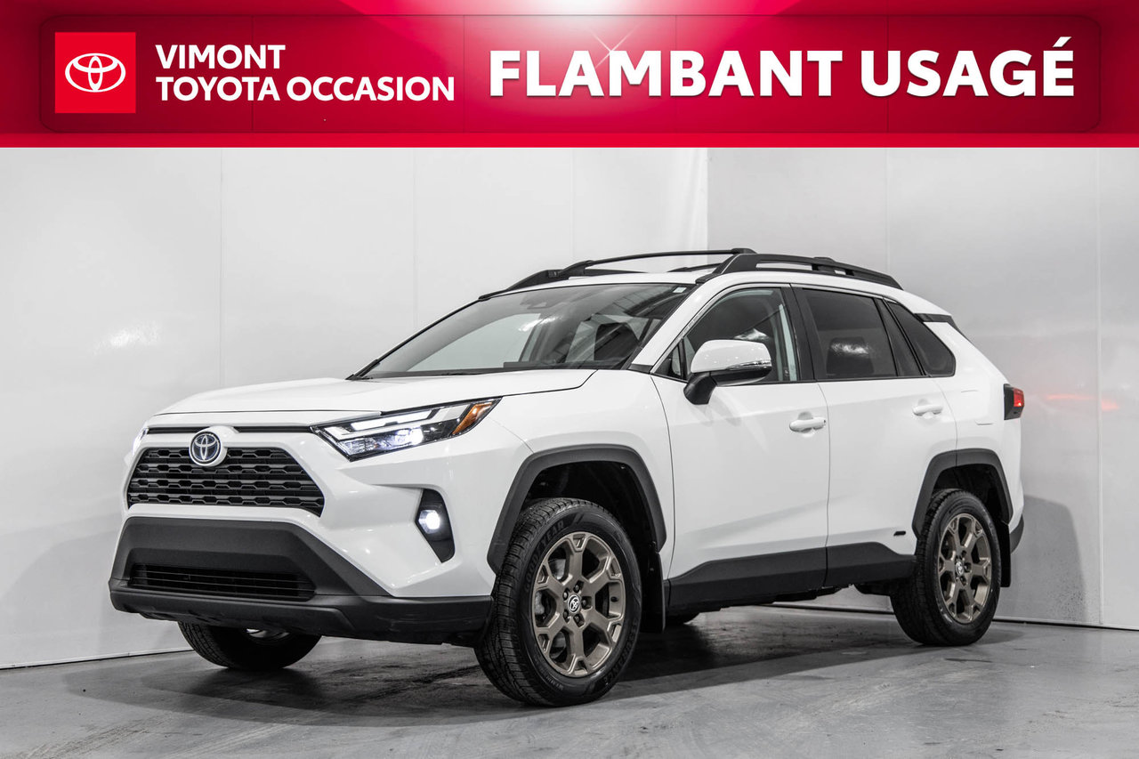 2023 Toyota RAV4 Hybrid WOODLAND / HYBRIDE / AWD / APPLE CARPLAY / TOIT ++-0