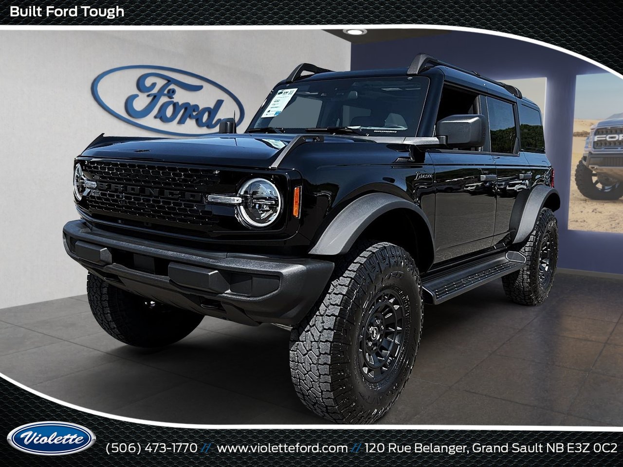 ABSOLUTE BLACK 2026 Ford Bronco Big Bend 4-Door 4WD SUV / Crossover Four-Wheel Drive 