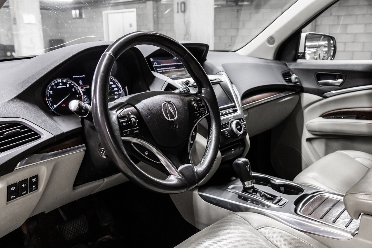 Used 2015 WHITE Acura Elite Pkg * Cuir * Toit Ouvrant image 14