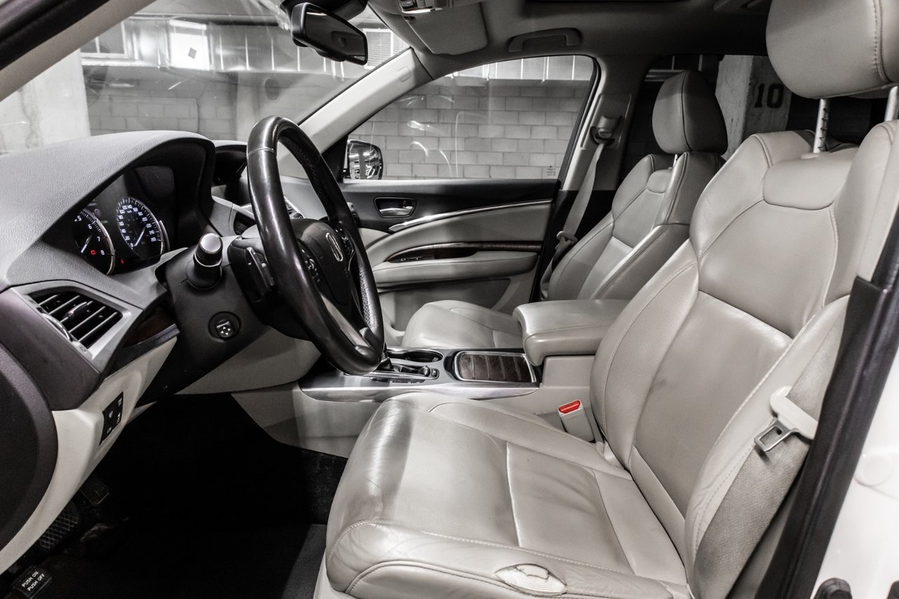 Used 2015 WHITE Acura Elite Pkg * Cuir * Toit Ouvrant image 13