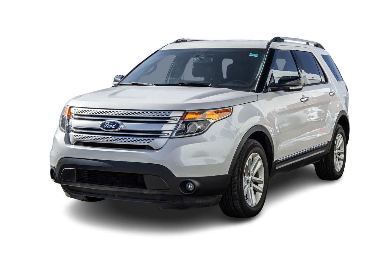 White 2015 Ford Explorer SUV / Crossover All-Wheel Drive Automatic