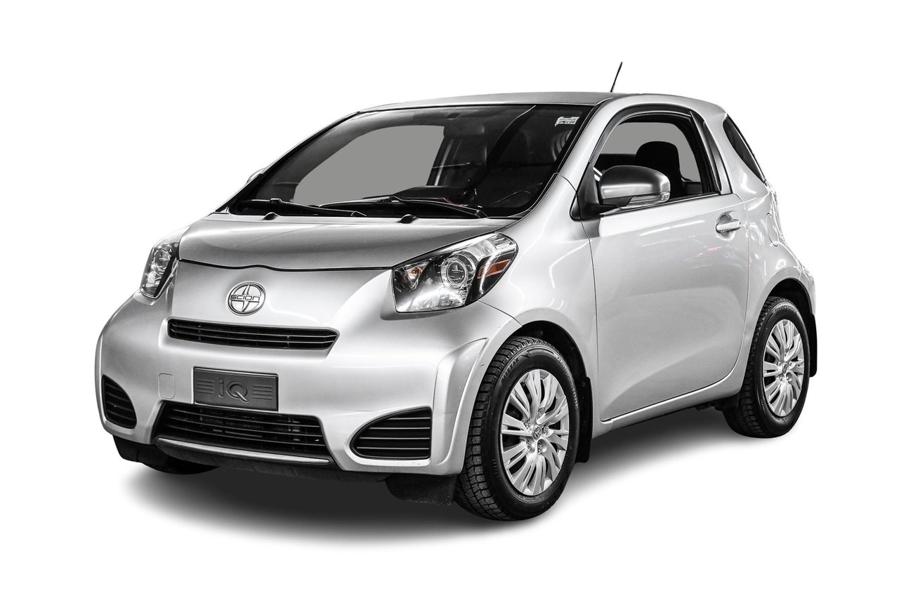 Classic Silver Met 2015 Scion iQ Hatchback Front-Wheel Drive Automatic