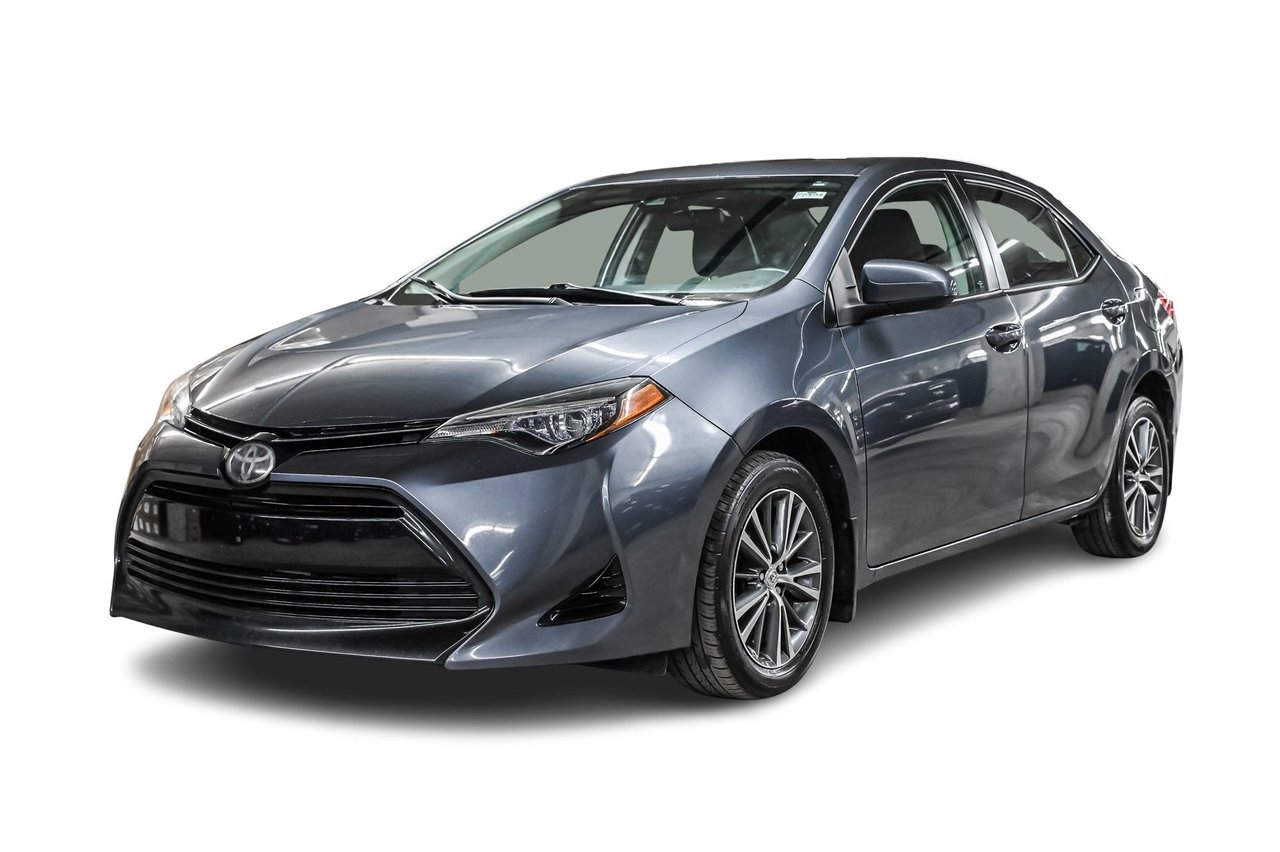 Gray 2018 Toyota Corolla Sedan Front-Wheel Drive 