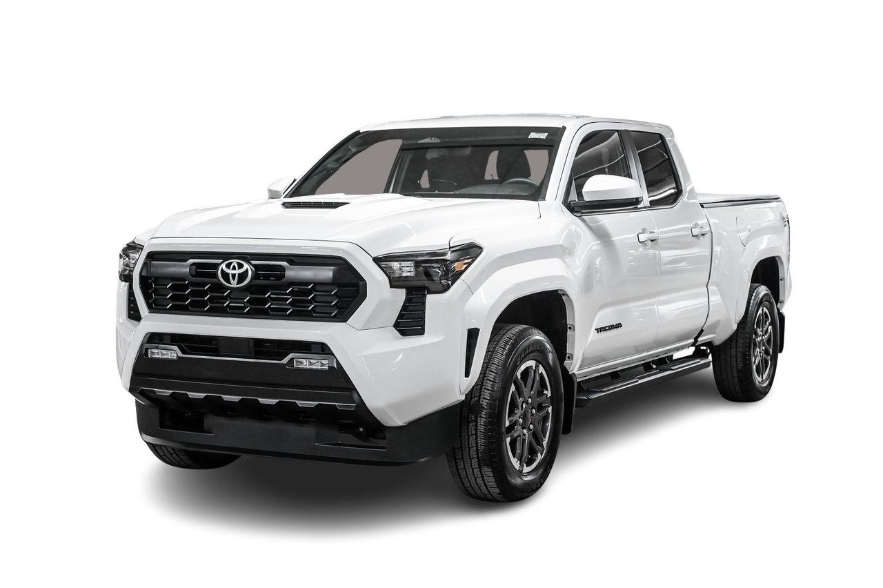 White 2025 Toyota Tacoma Pickup Truck Automatic