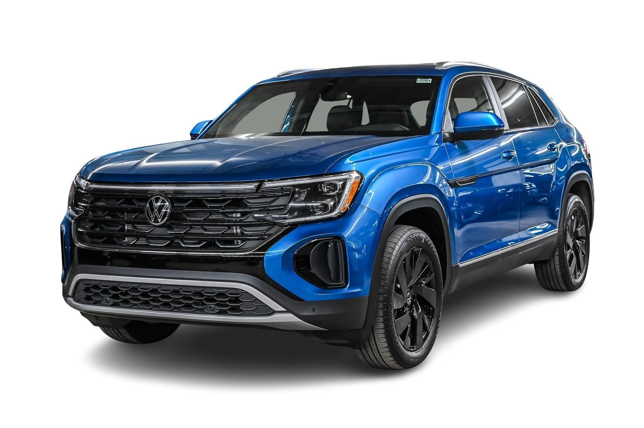 Blue (Bleu Océan Métallisé) 2024 Volkswagen Atlas Cross Sport SUV / Crossover  Automatic