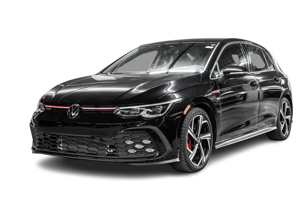 Black (Mythe Noir Métallisé) 2024 Volkswagen Golf GTI Hatchback Front-Wheel Drive Automatic