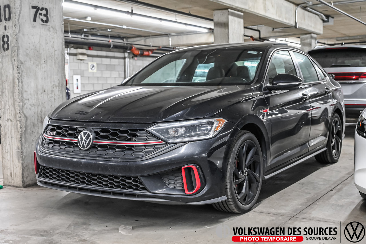 Deep Black Pearl 2023 Volkswagen Jetta GLI Automatic