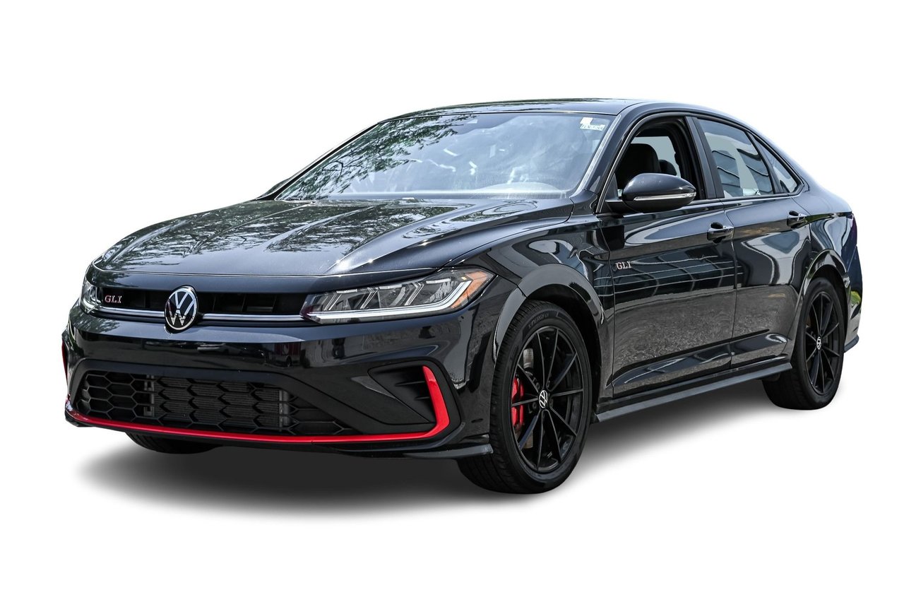 Perle noire profonde 2025 Volkswagen Jetta GLI Sedan Front-Wheel Drive Automatic