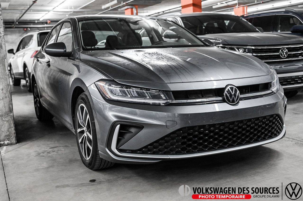 Gray 2025 Volkswagen Jetta Sedan Automatic