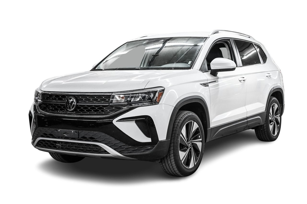 Pure White 2024 Volkswagen Taos SUV / Crossover  Automatic