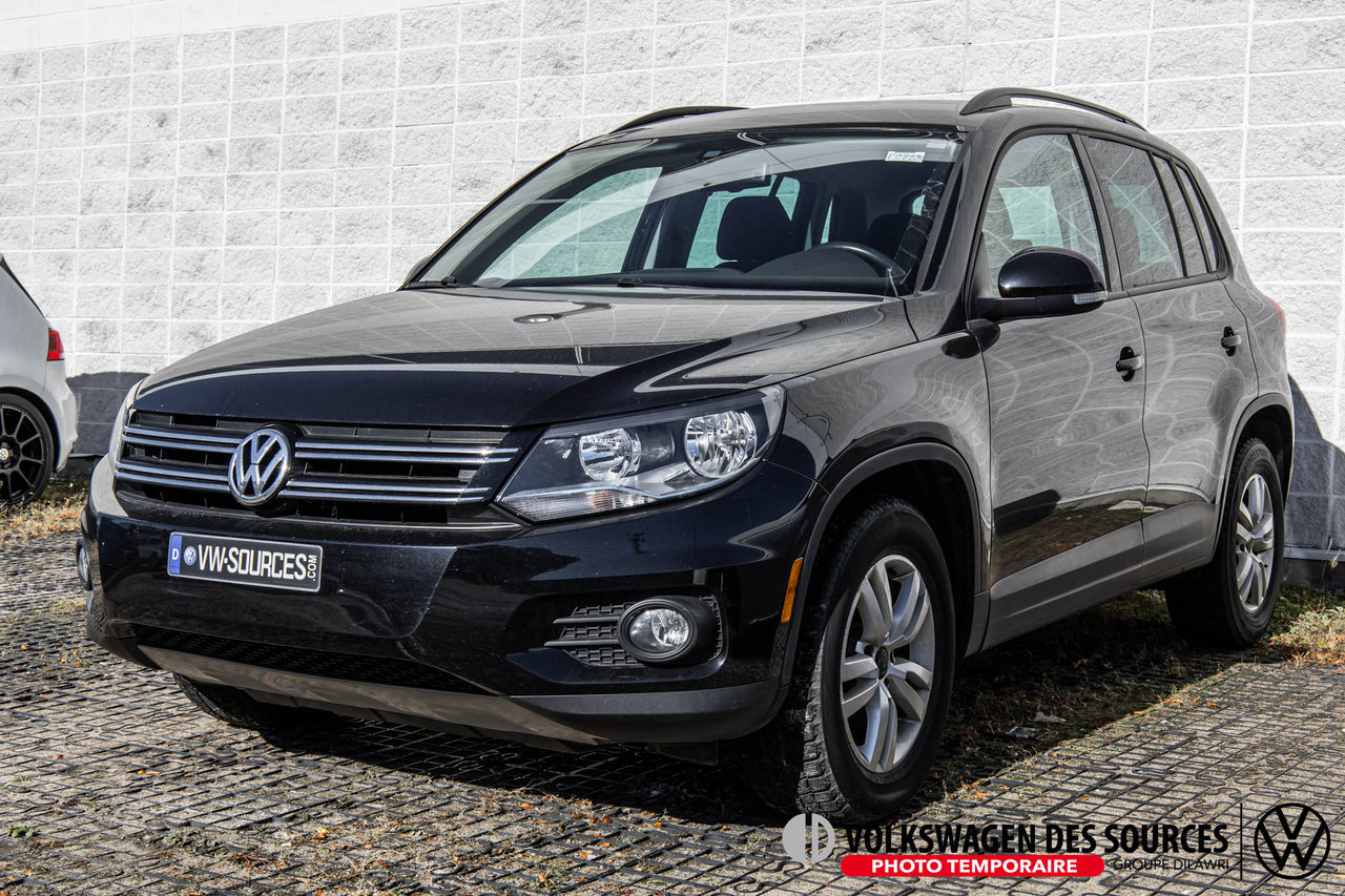 Black 2016 Volkswagen Tiguan SUV / Crossover Automatic