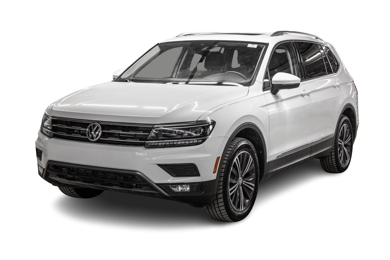 Pure White 2021 Volkswagen Tiguan Highline 4Motion SUV / Crossover Automatic