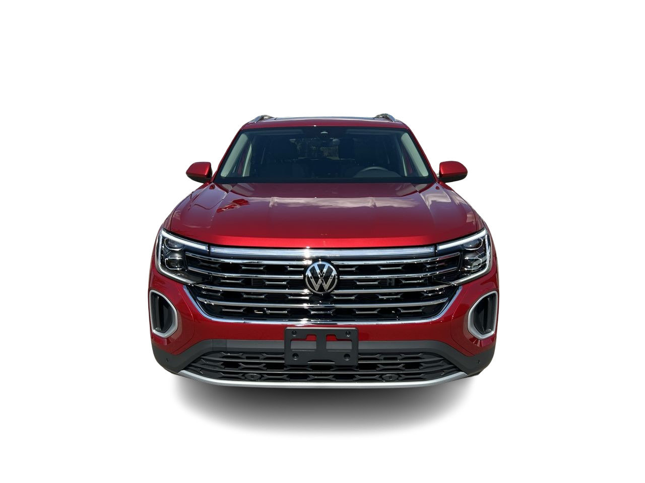 New 2024 Aurora Red Chroma Volkswagen Highline image 17