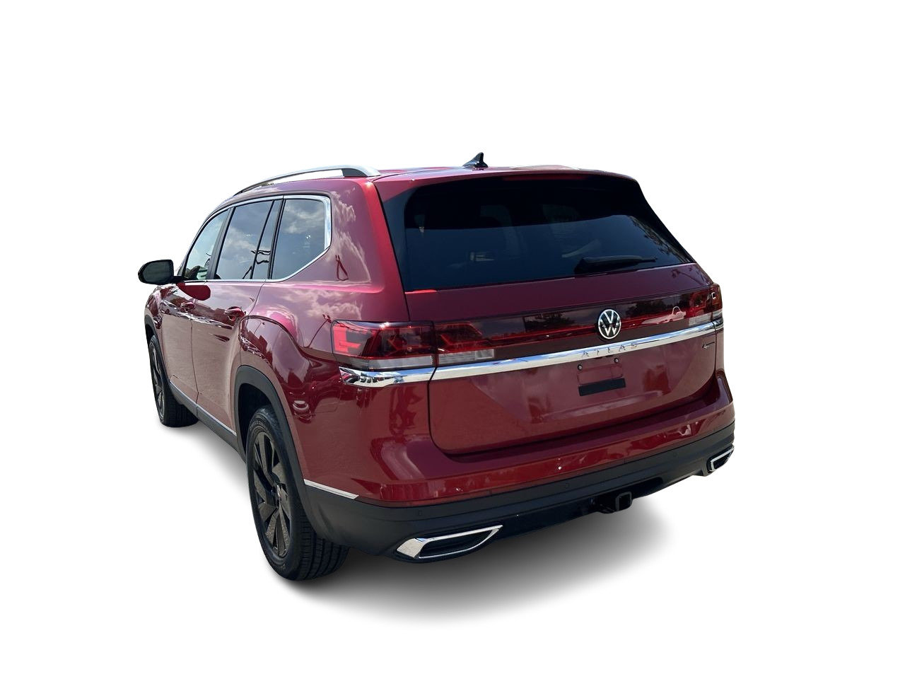 New 2024 Aurora Red Chroma Volkswagen Highline image 8