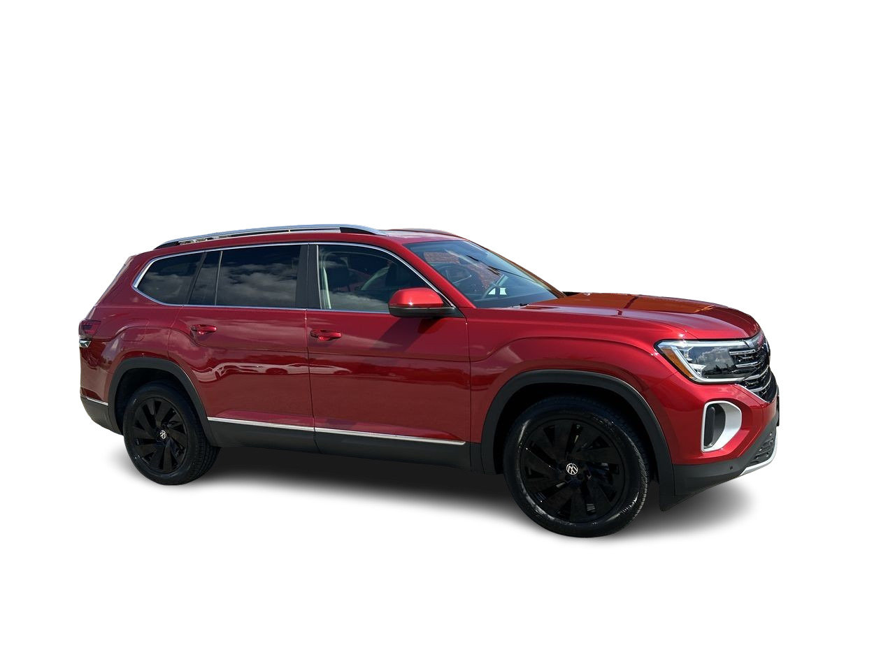 New 2024 Aurora Red Chroma Volkswagen Highline image 14