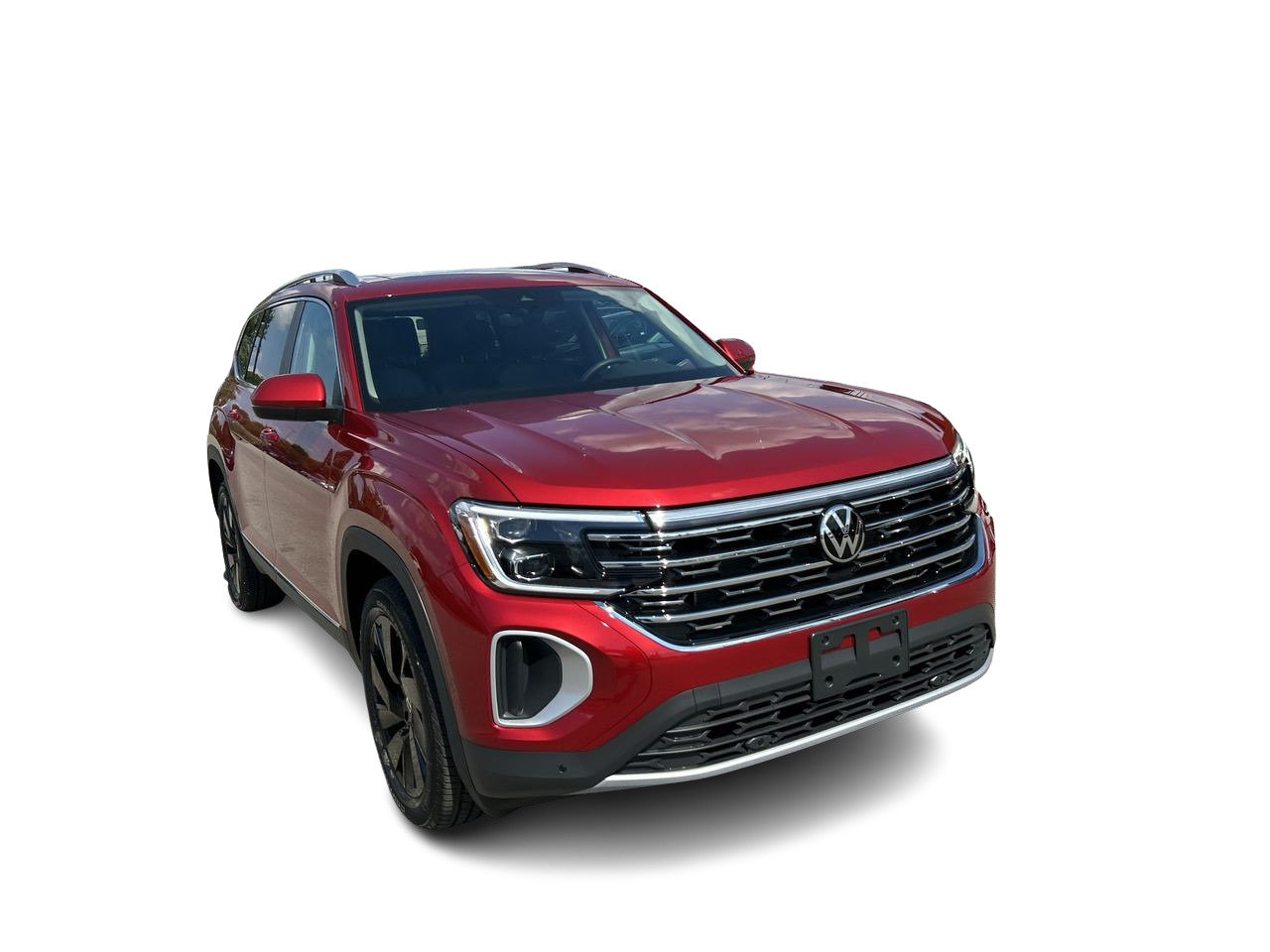 New 2024 Aurora Red Chroma Volkswagen Highline image 16