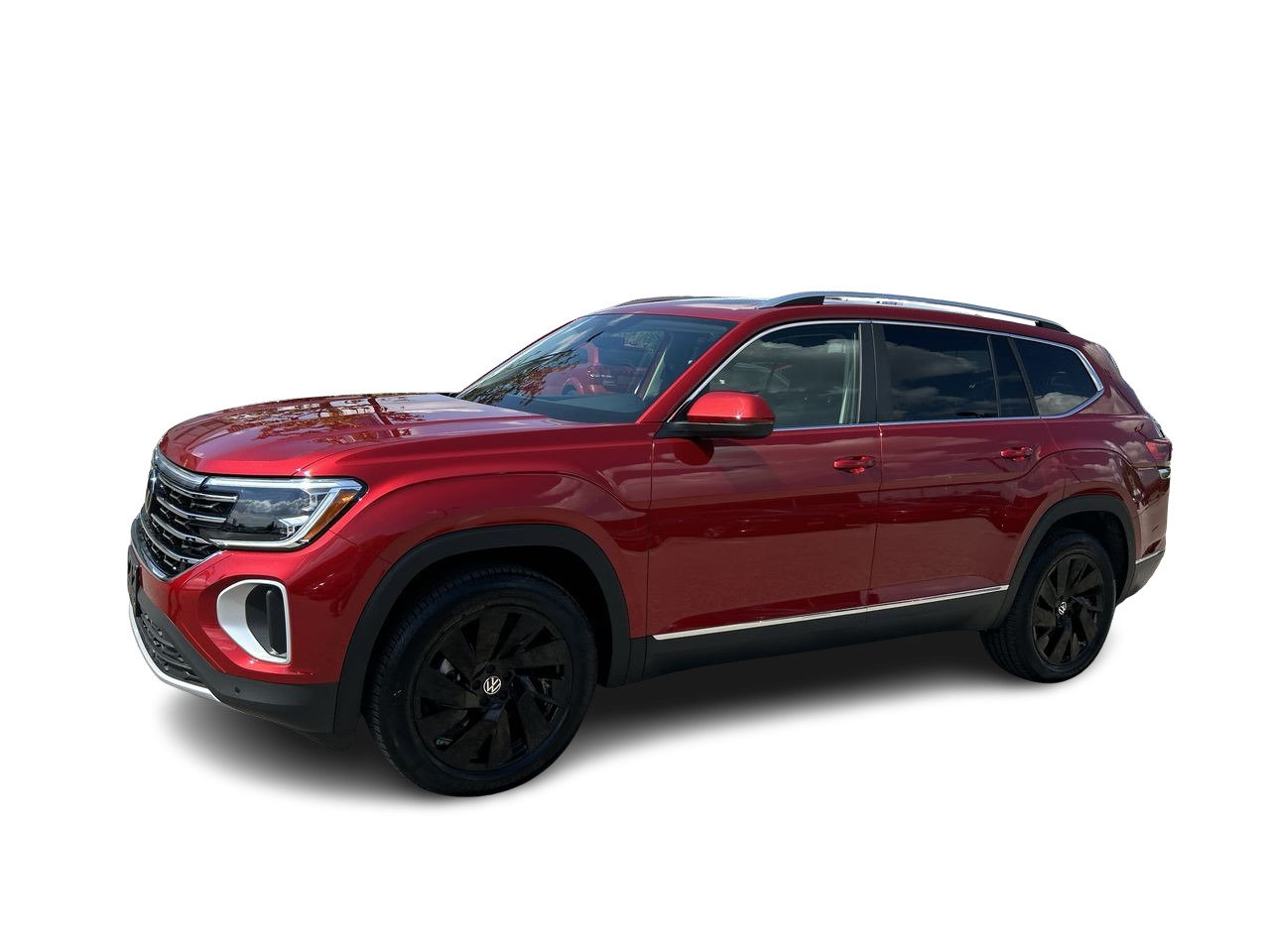 New 2024 Aurora Red Chroma Volkswagen Highline image 4