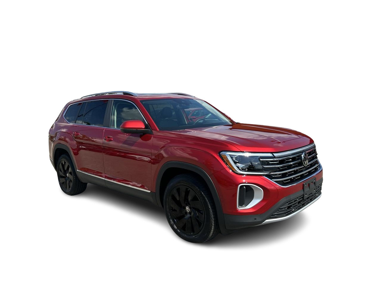 New 2024 Aurora Red Chroma Volkswagen Highline image 15