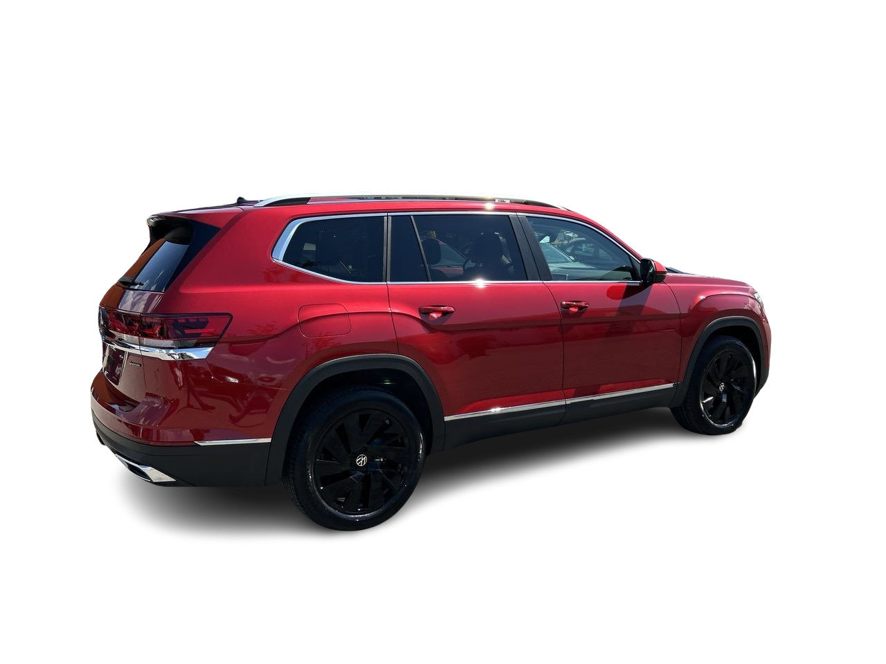 New 2024 Aurora Red Chroma Volkswagen Highline image 11