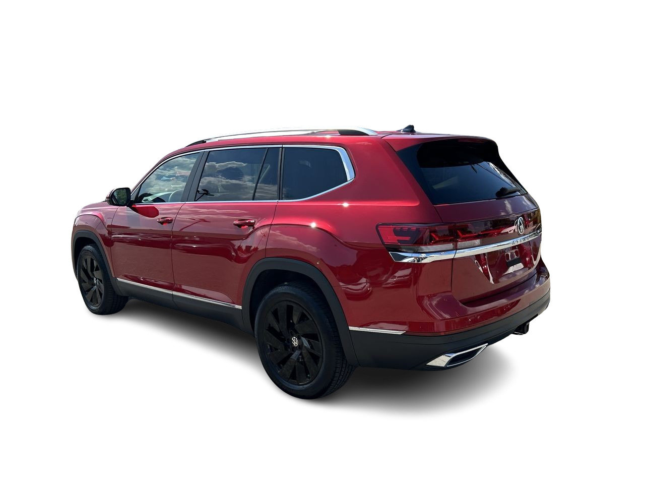 New 2024 Aurora Red Chroma Volkswagen Highline image 7