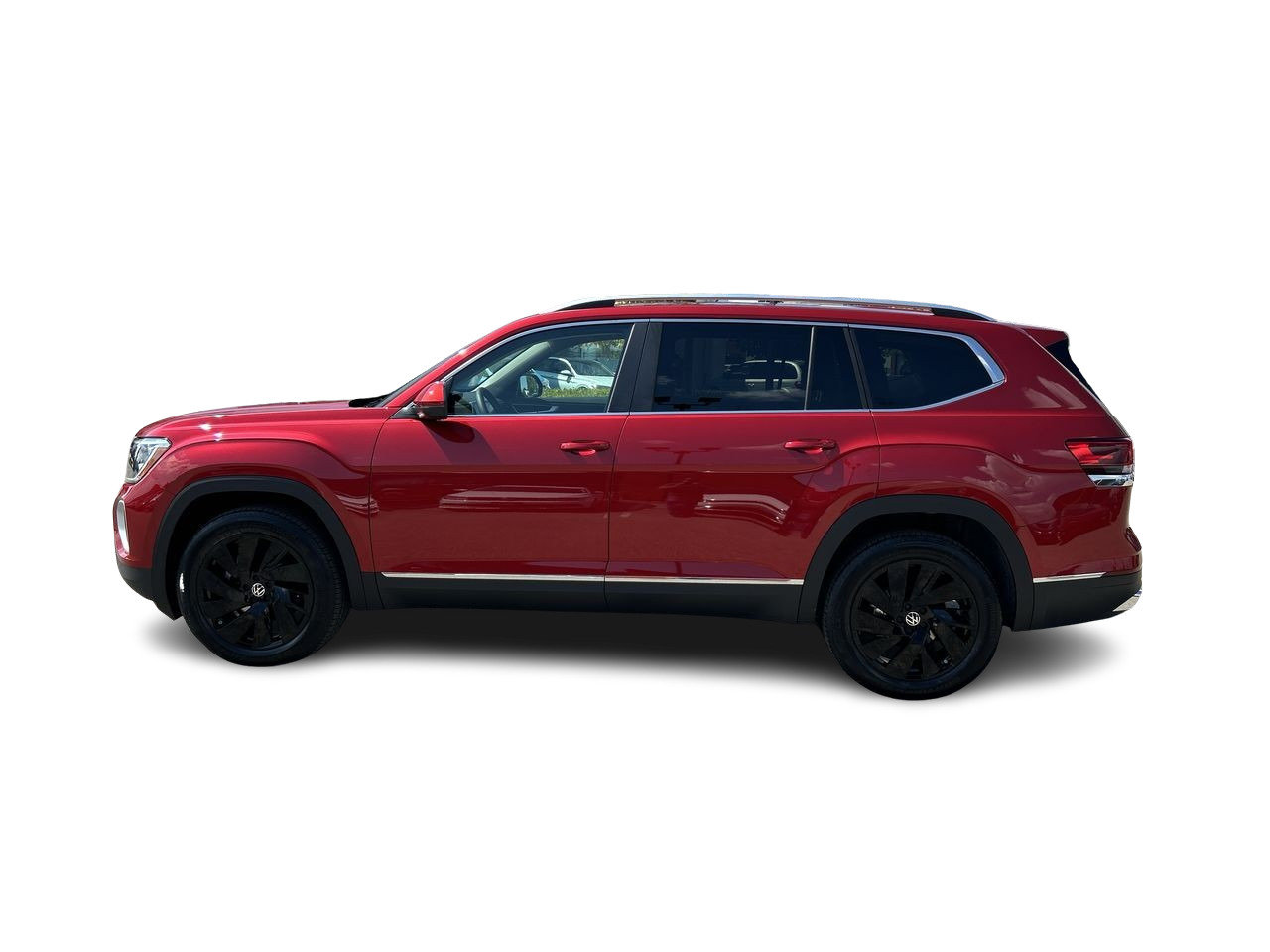 New 2024 Aurora Red Chroma Volkswagen Highline image 5