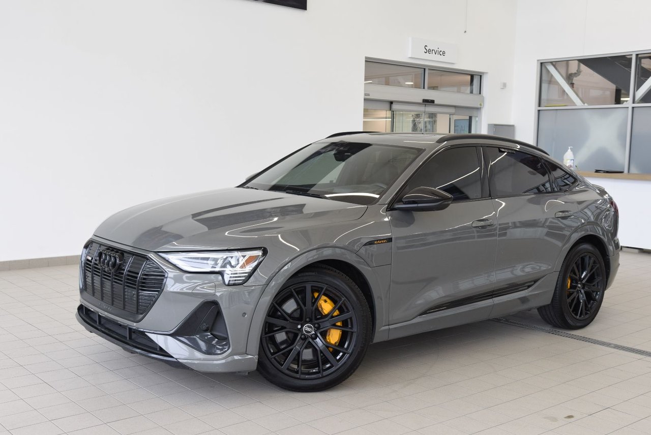 2022 Audi E-tron Sportback SPORTBACK+TECHNIK+BLACK PACK SPORTBACK+TECHNIK+BLACK PACK