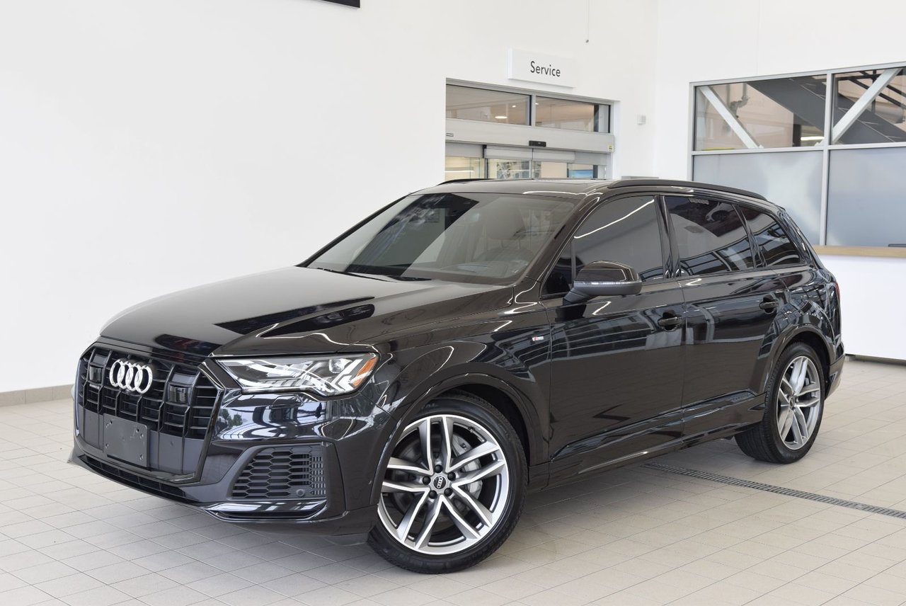 Audi Q7 TECHNIK+BLACK OPTIK+DRIVER PACK 2021 LED+3.0L+AWD+NAV+AUBAINE