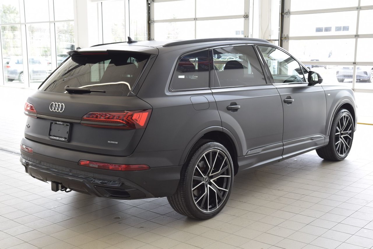 Audi Q7 PROGRESSIV+WRAP NOIR MAT 2022 BLACK PACKAGE+BAS KM+CUIR