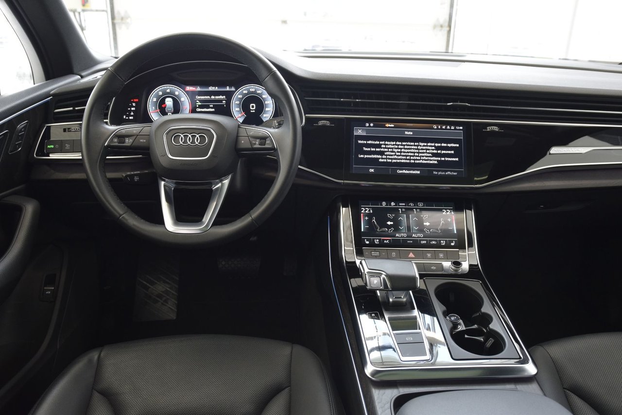 Audi Q7 PROGRESSIV+WRAP NOIR MAT 2022 BLACK PACKAGE+BAS KM+CUIR