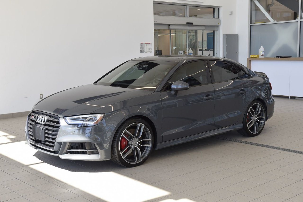2018 Audi S3 TECHNIK+BLACK PACKAGE+WOW TECHNIK+BLACK PACKAGE+WOW