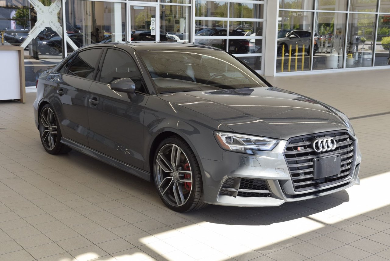 2018 Audi S3 TECHNIK+BLACK PACKAGE+WOW TECHNIK+BLACK PACKAGE+WOW