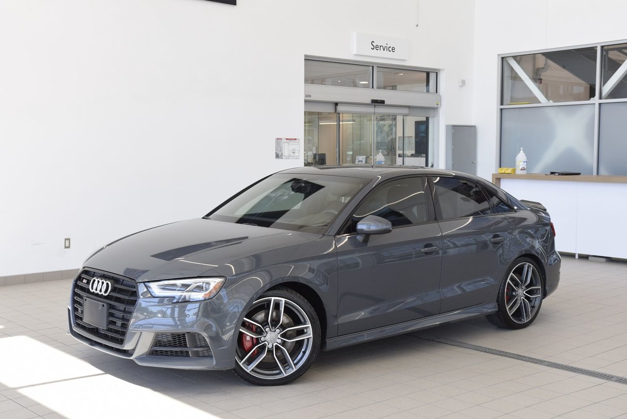 2018 Audi S3 TECHNIK+BLACK PACKAGE+WOW TECHNIK+BLACK PACKAGE+WOW