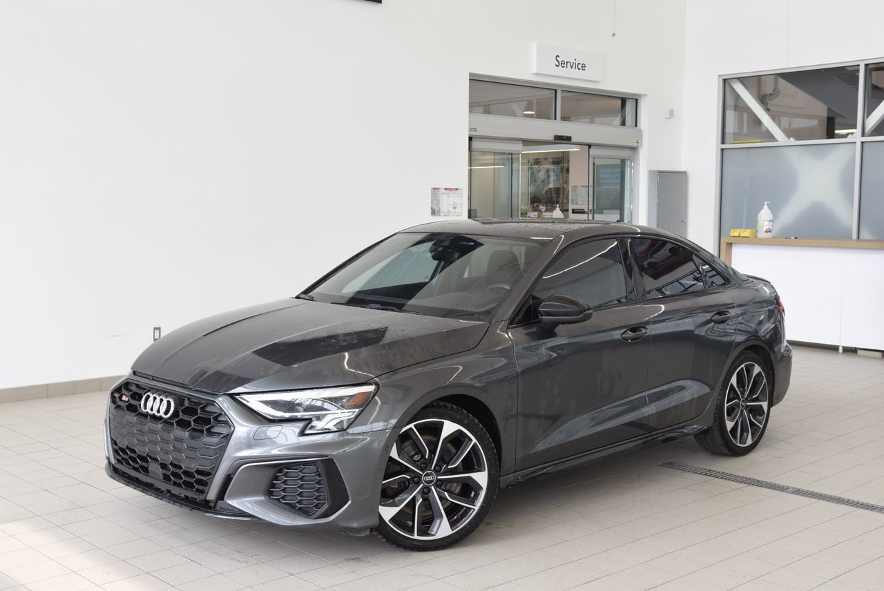 2022 Audi S3 PROGRESSIV+BLACK OPTIK+ PROGRESSIV+BLACK OPTIK+