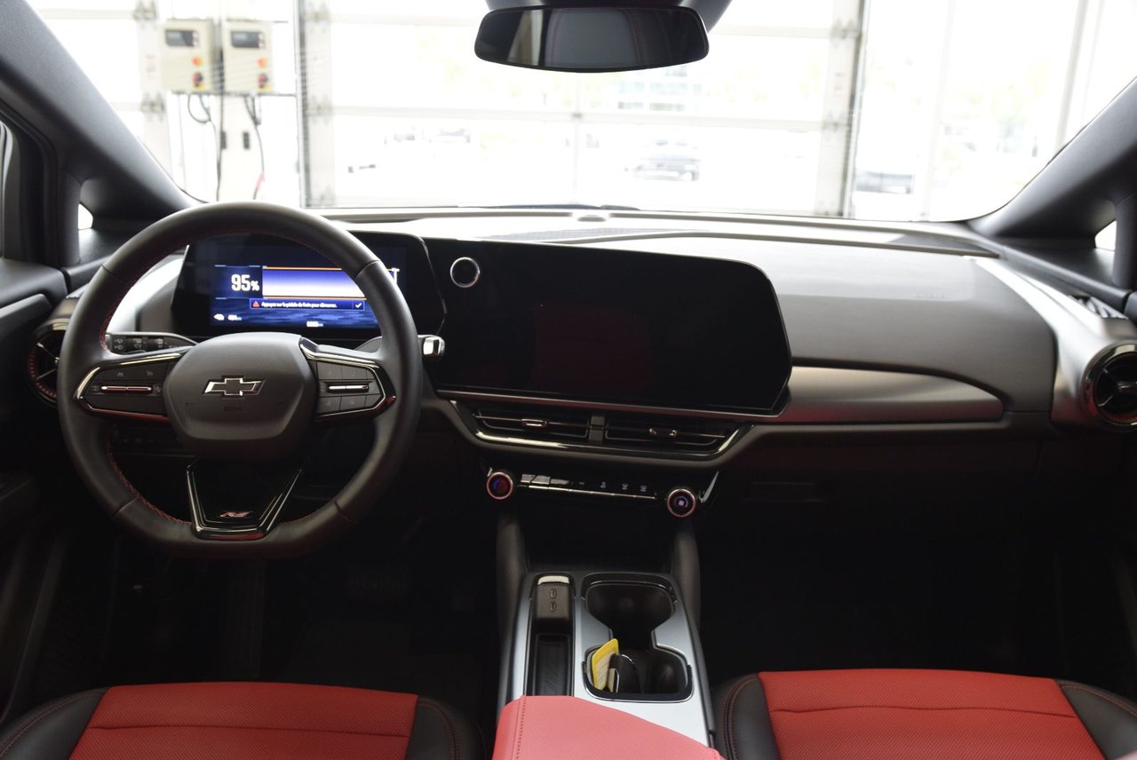 Chevrolet Equinox EV RS+LED+BAS KM+CUIR ROUGE 2024 CAMERA+JANTE SPORT+WOW