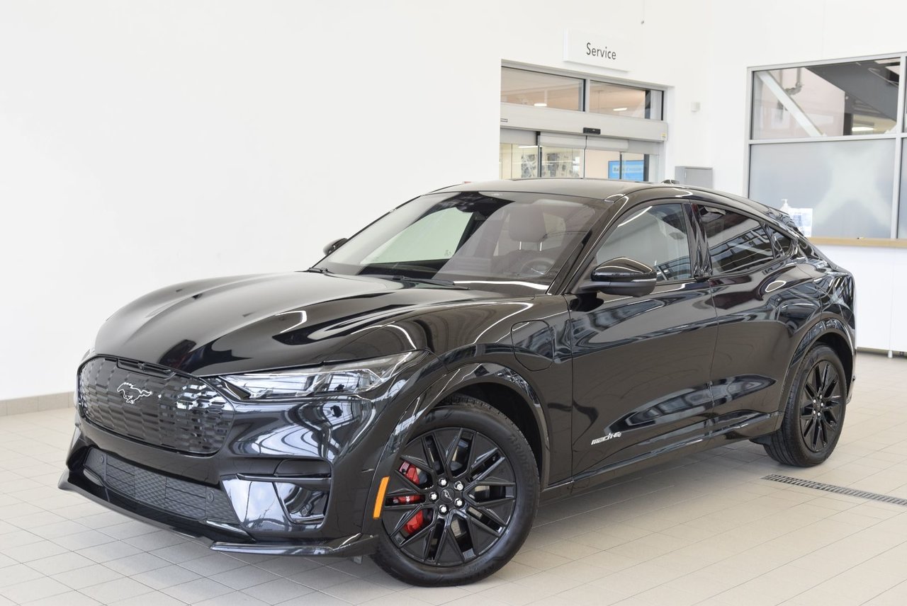 Black 2025 Ford Mustang Mach-E SUV / Crossover All-Wheel Drive Automatic