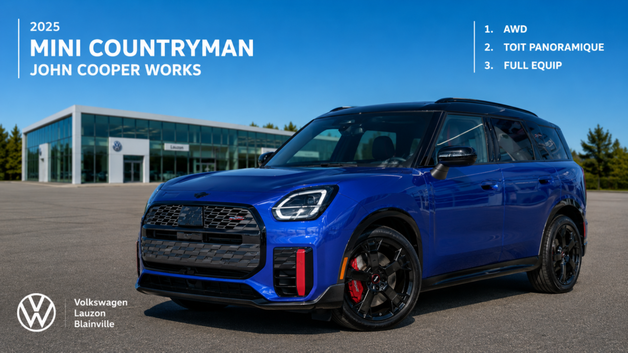 Blue 2025 MINI Countryman SUV / Crossover All-Wheel Drive Automatic