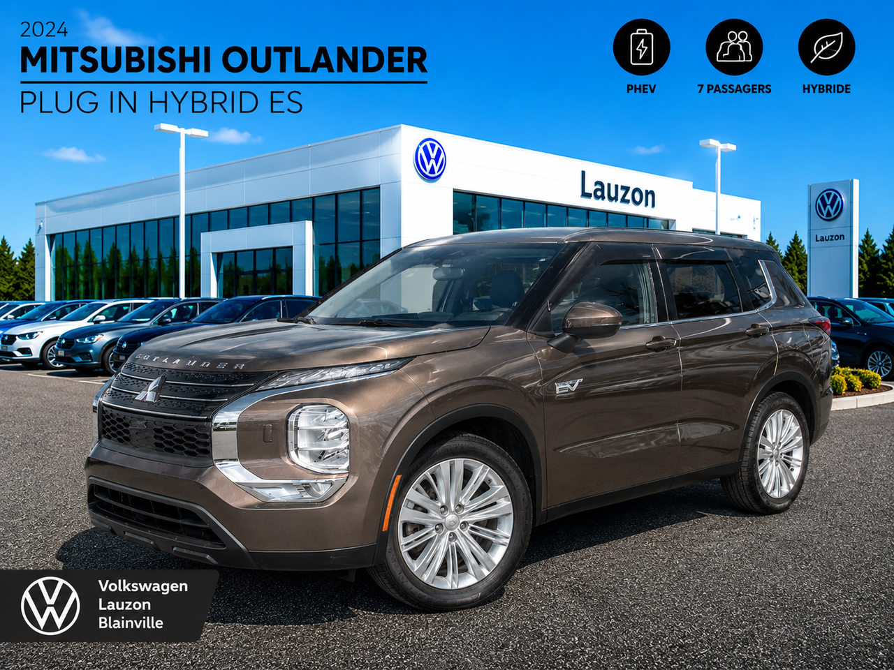 Mitsubishi Outlander Hybrid Plug-in ES S-AWC 2024