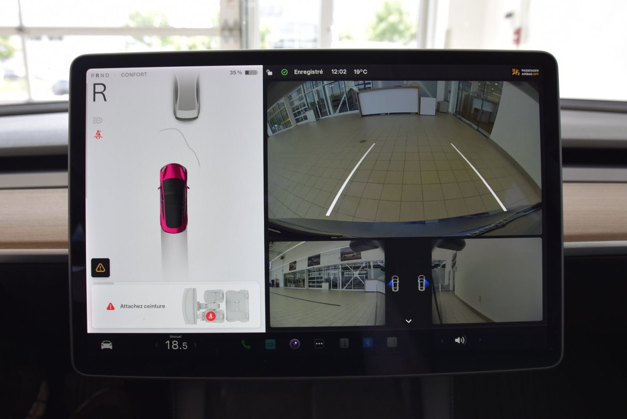 Tesla MODEL 3 SR+CAMERA+TOIT PANO+CUIR 2021 LED+NAVI+AUDIO PREMIUM+