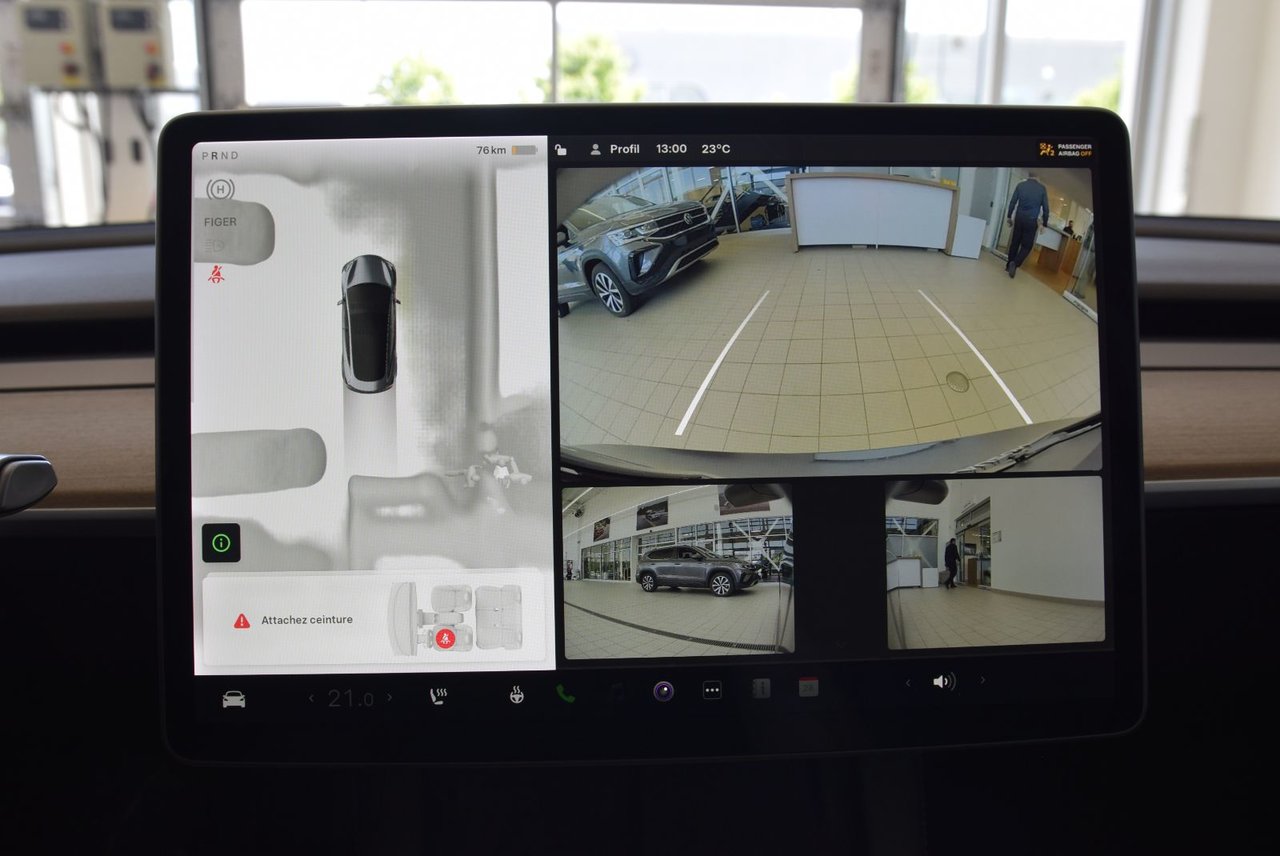 Tesla MODEL 3 SR+CUIR+TOIT PANO+LED+NAV 2022 CAMERA+IMPECCABLE+AUTOPILOT
