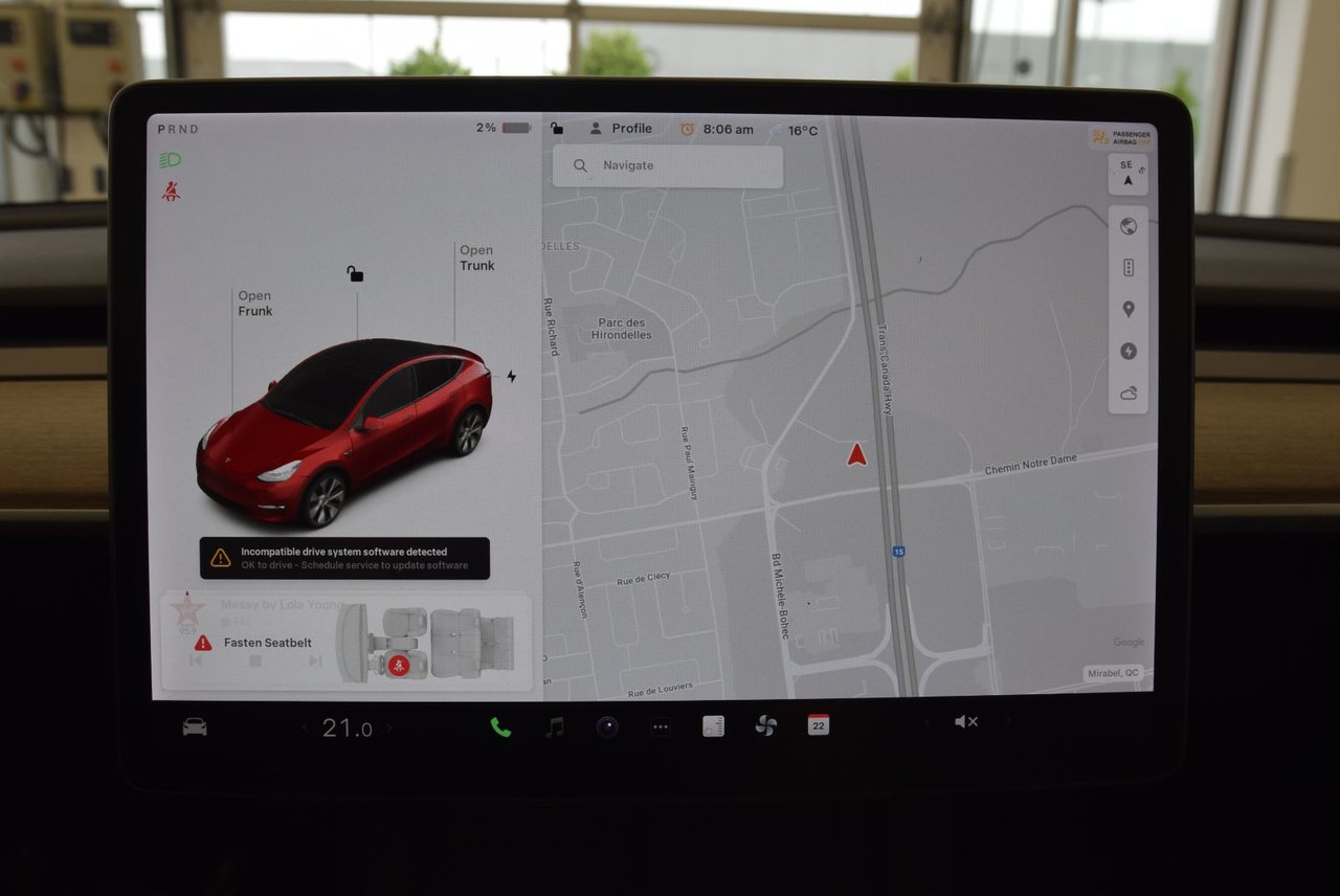 2021 Tesla Model Y LONG RANGE+AWD+7 PASSAGERS LONG RANGE+AWD+7 PASSAGERS