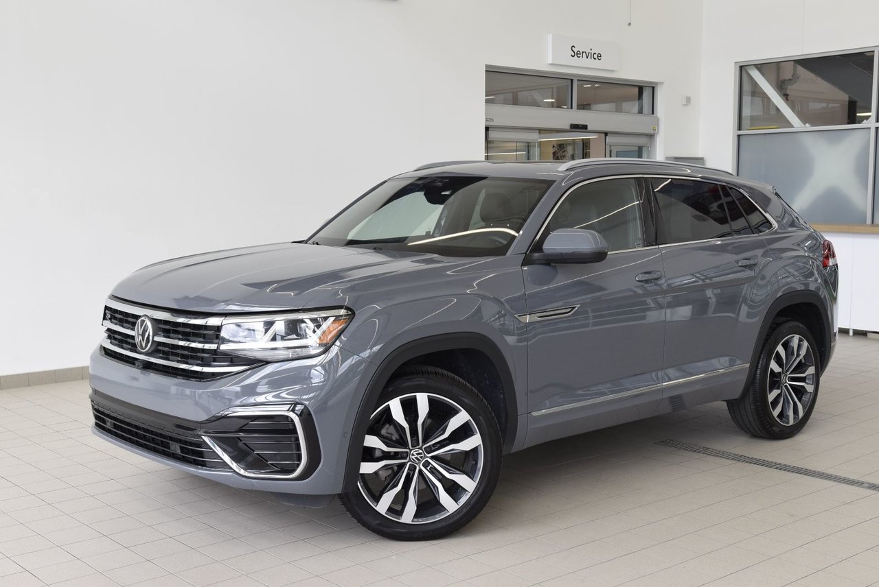 Volkswagen Atlas Cross Sport EXECLINE+R LINE+CUIR+TOIT+ 2022 V6+AWD+CAMERA+FENDER+WOW