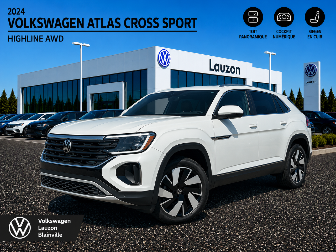 2024 Volkswagen Atlas Cross Sport Highline 4Motion