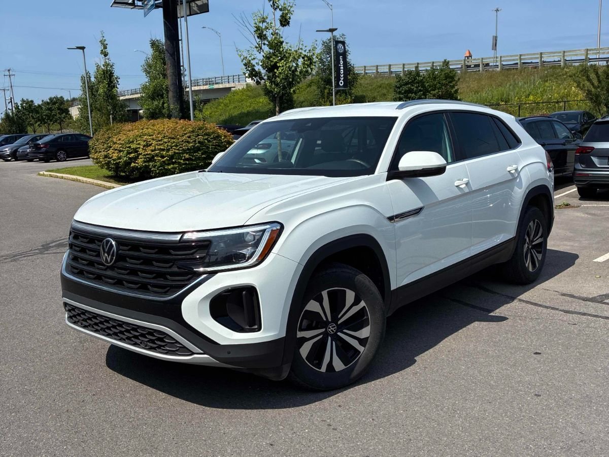 White 2024 Volkswagen Atlas Cross Sport SUV / Crossover  Automatic