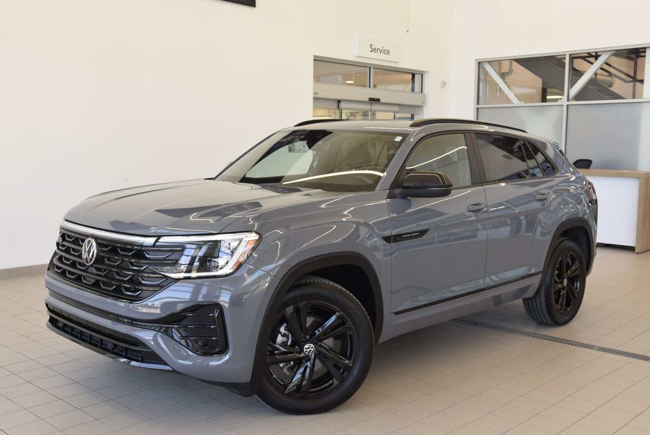 Gray 2025 Volkswagen Atlas Cross Sport SUV / Crossover  Automatic