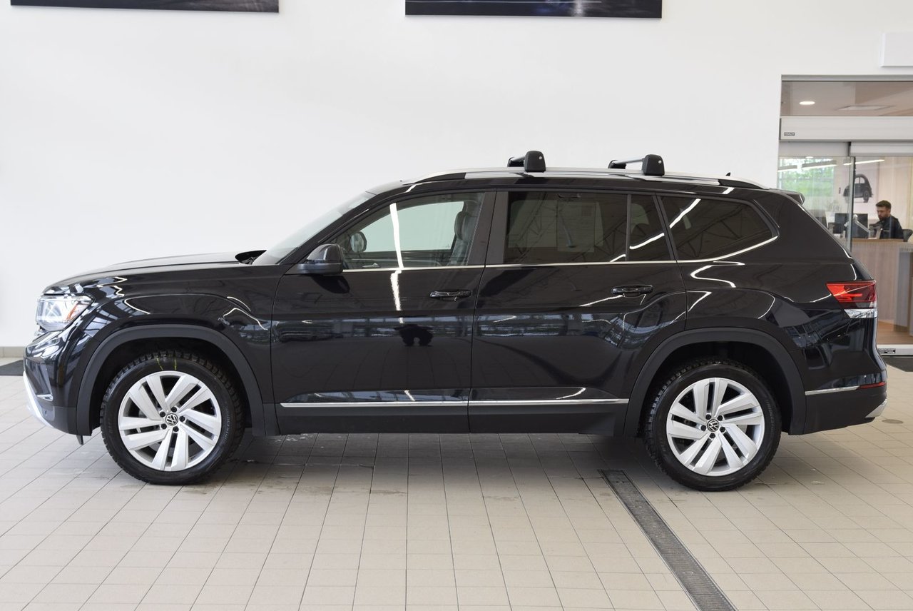 Volkswagen Atlas HIGHLINE+V6+CUIR+TOIT+LED 2021 DEMARREUR+AWD+CAMERA+
