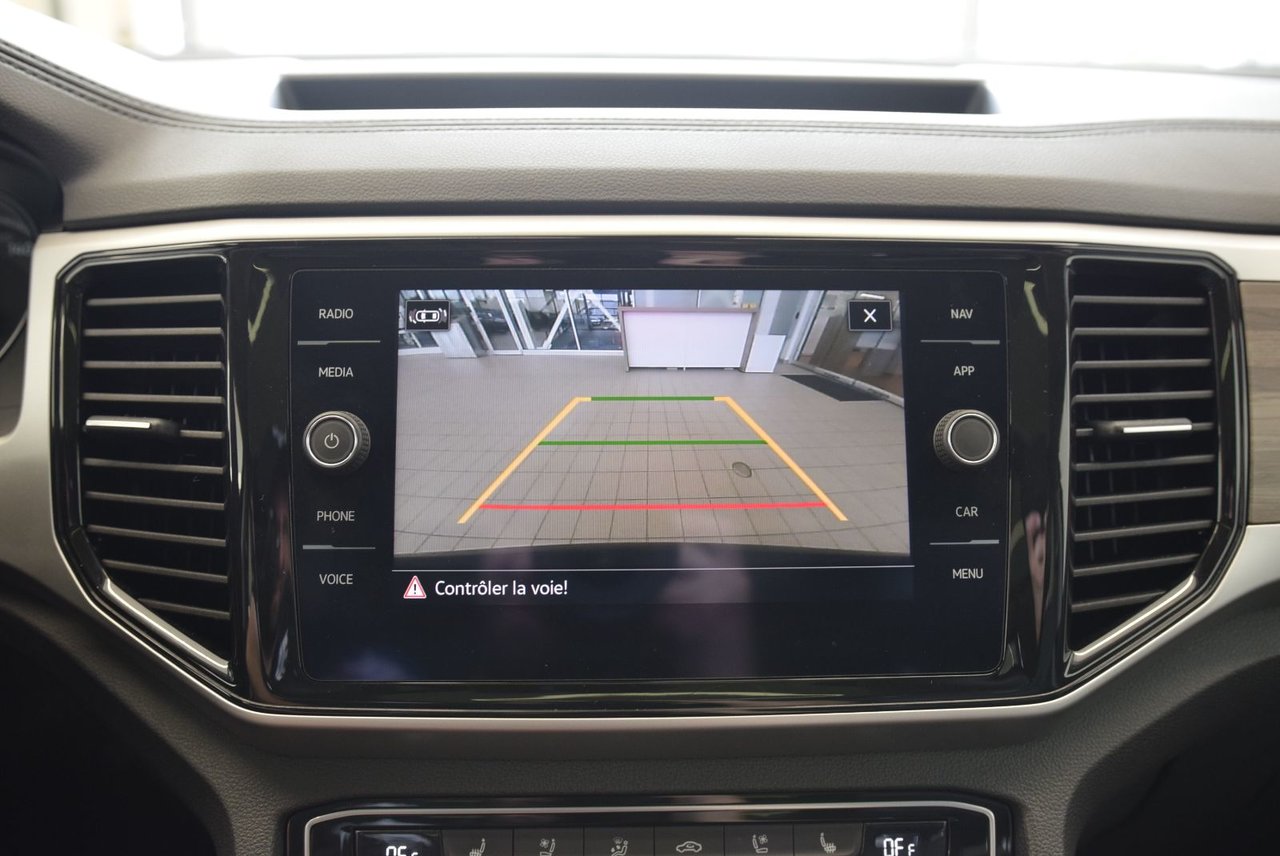 Volkswagen Atlas HIGHLINE+V6+CUIR+TOIT+LED 2021 DEMARREUR+AWD+CAMERA+