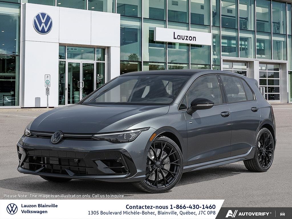 Gray (Dolphin Grey Metallic) 2026 Volkswagen Golf R Hatchback  Automatic